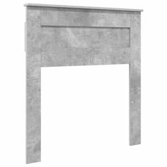 vidaXL Headboard Concrete Grey Engineered wood 2