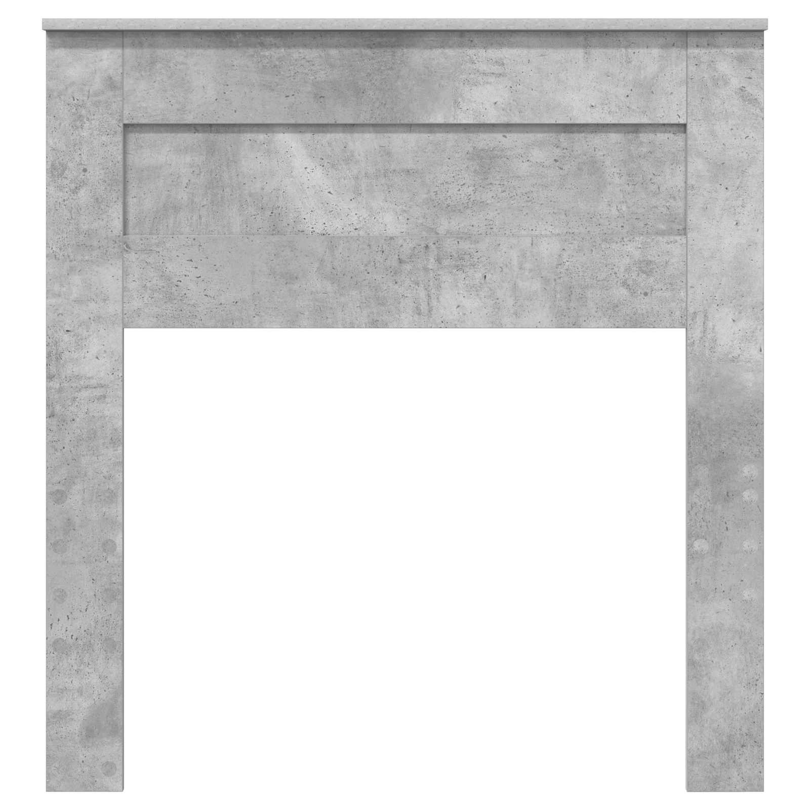 vidaXL Headboard Concrete Grey Engineered wood 4