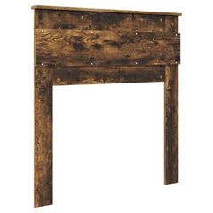 vidaXL Headboard Smoked Oak Engineered wood 6