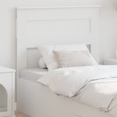 vidaXL Headboard White Engineered wood 1