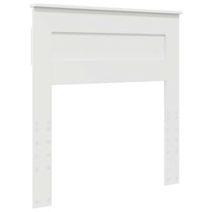 vidaXL Headboard White Engineered wood 2
