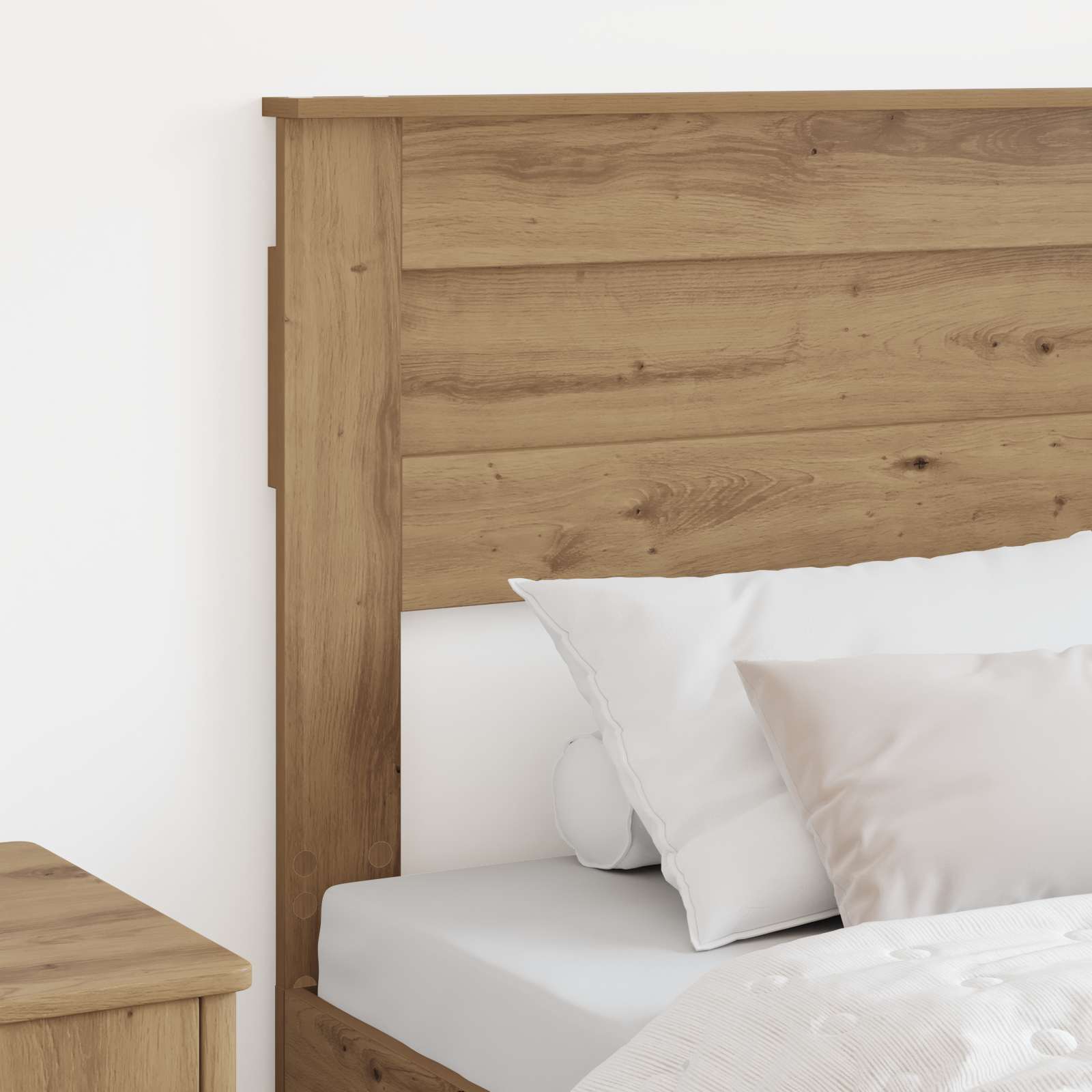 vidaXL Headboard Artisan Oak Engineered wood 3