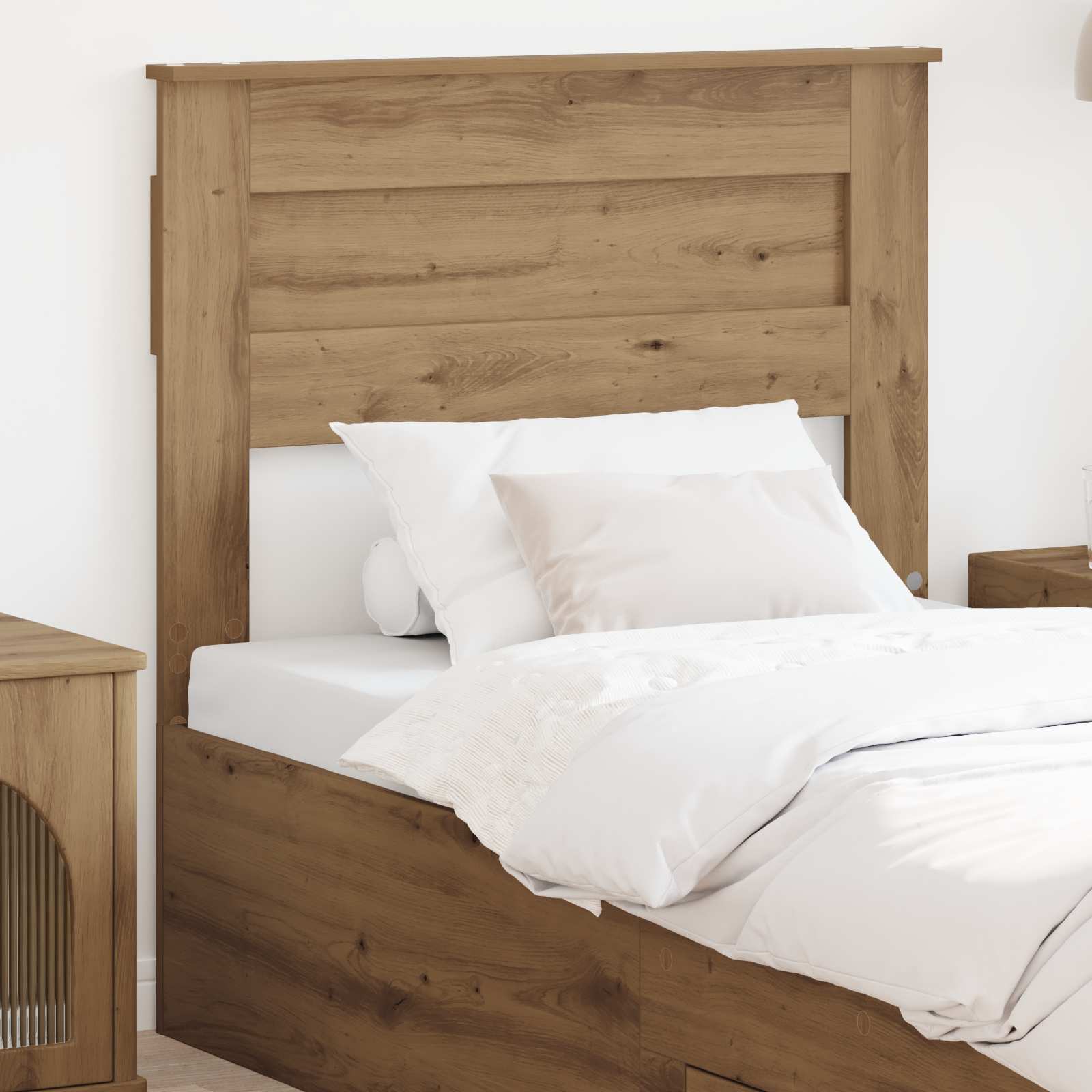 vidaXL Headboard Artisan Oak Engineered wood 1