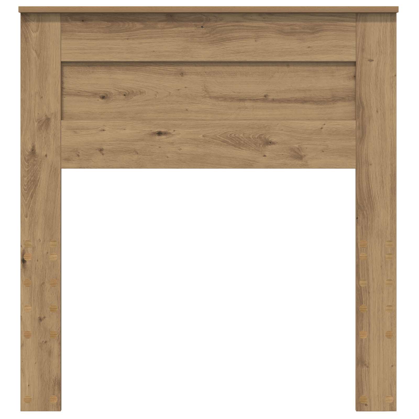 vidaXL Headboard Artisan Oak Engineered wood 4