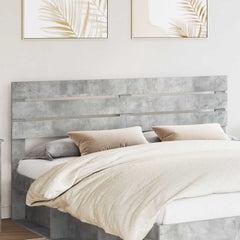 vidaXL Headboard Concrete Grey Engineered wood 1
