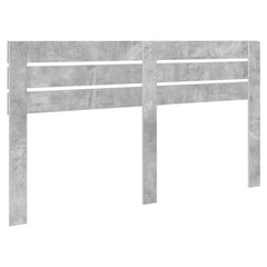 vidaXL Headboard Concrete Grey Engineered wood 6