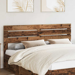 vidaXL Headboard Old Wood Engineered wood 1