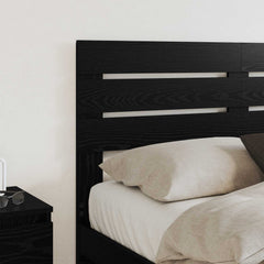 vidaXL Headboard Black Oak Engineered wood 3