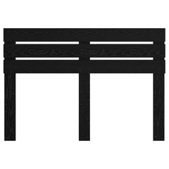 vidaXL Headboard Black Oak Engineered wood 4