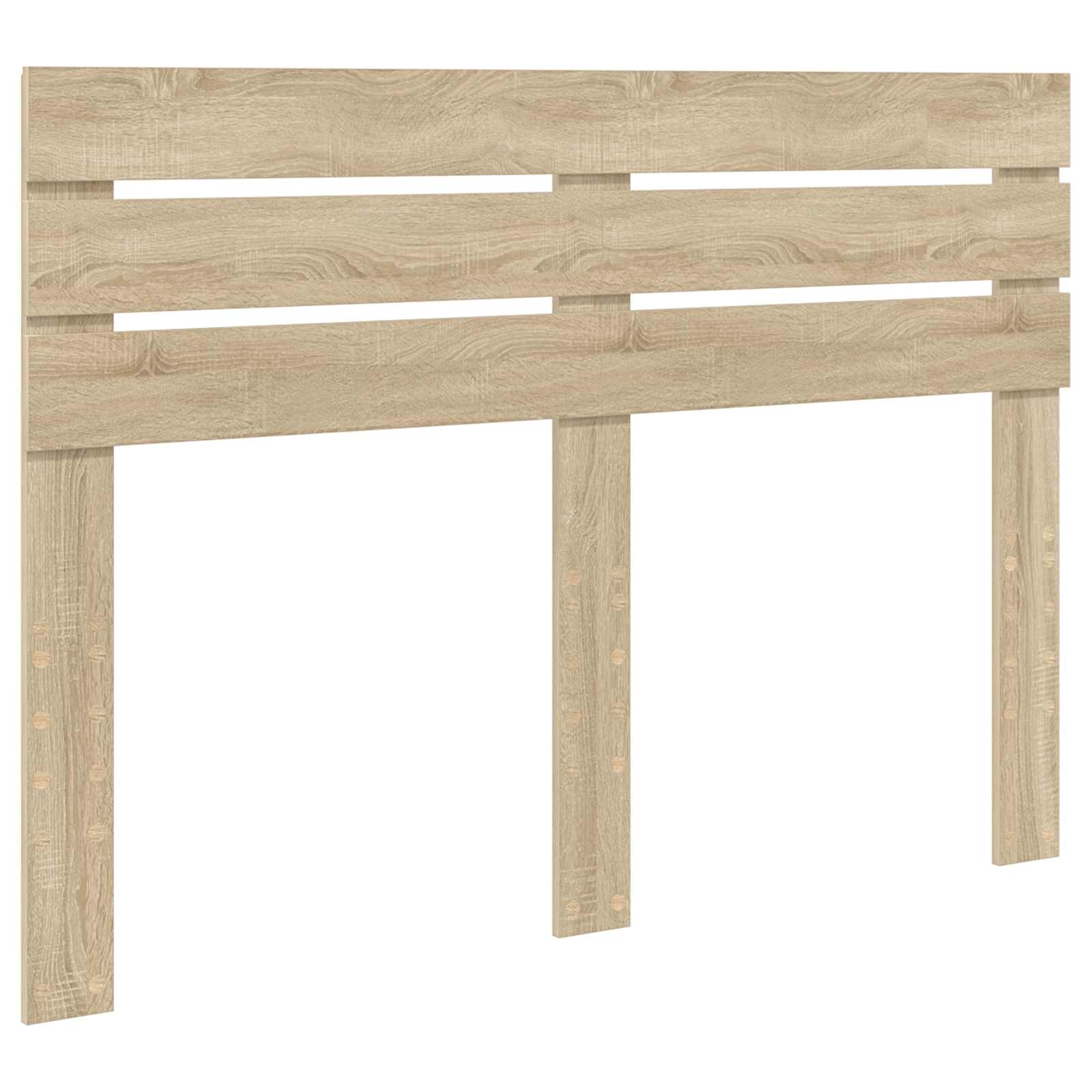 vidaXL Headboard Sonoma Oak Engineered wood 2