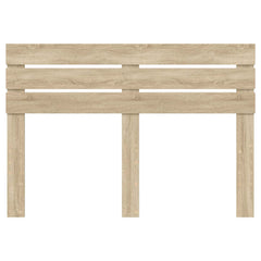vidaXL Headboard Sonoma Oak Engineered wood 4