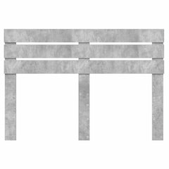 vidaXL Headboard Concrete Grey Engineered wood 4