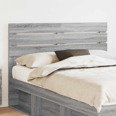 vidaXL Headboard Grey Sonoma Engineered wood 1