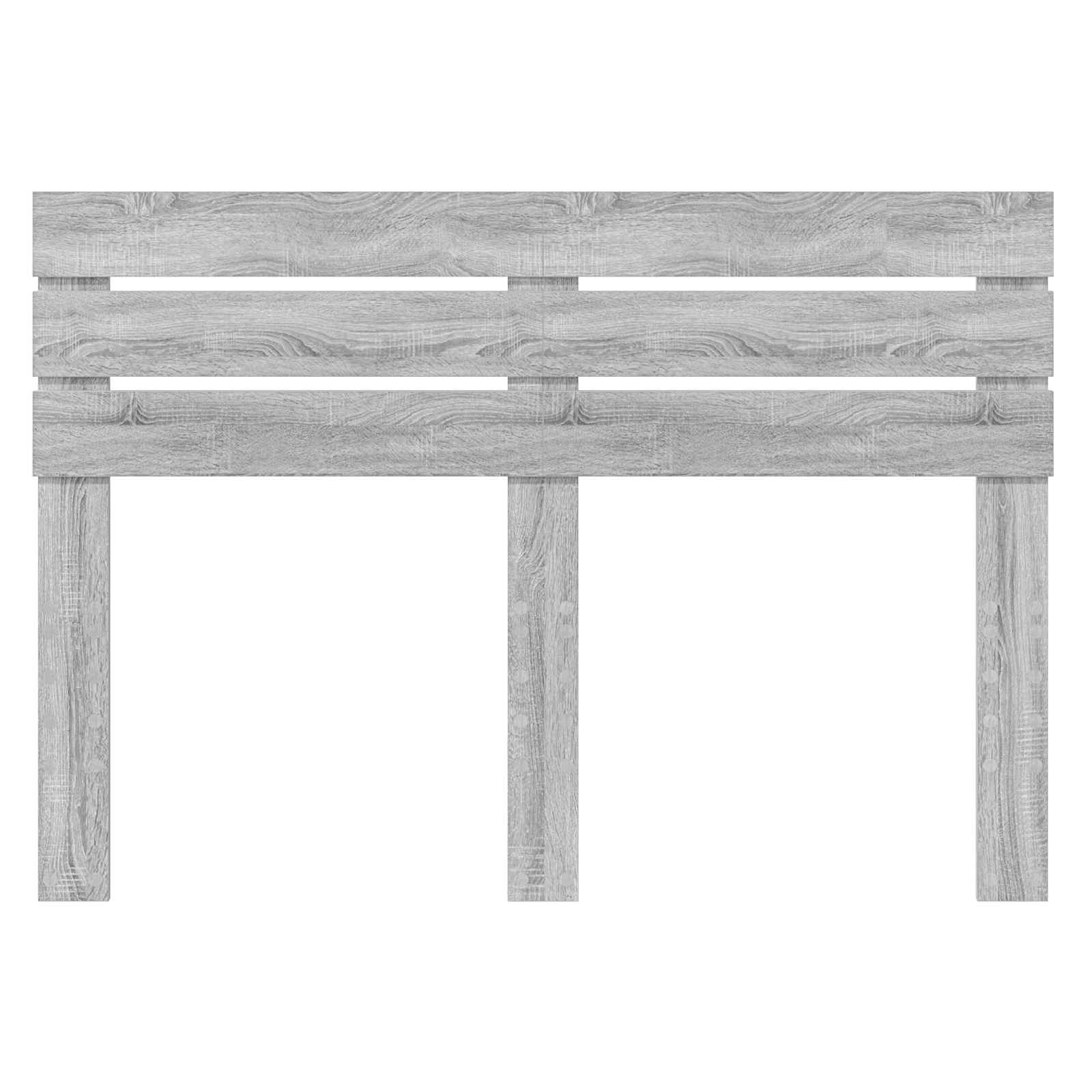 vidaXL Headboard Grey Sonoma Engineered wood 4