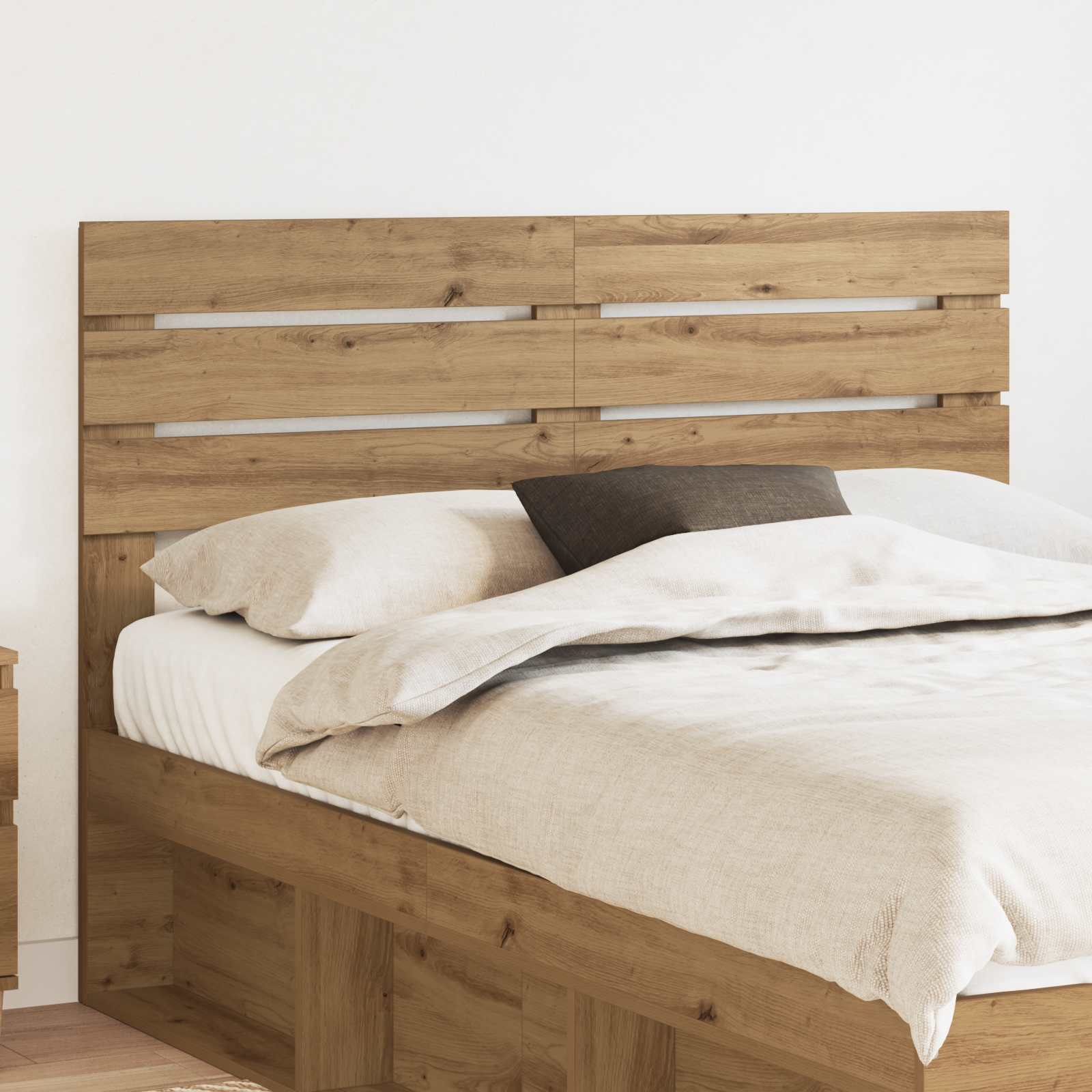 vidaXL Headboard Artisan Oak Engineered wood 1