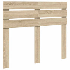 vidaXL Headboard Sonoma Oak Engineered wood 2