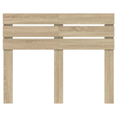 vidaXL Headboard Sonoma Oak Engineered wood 4