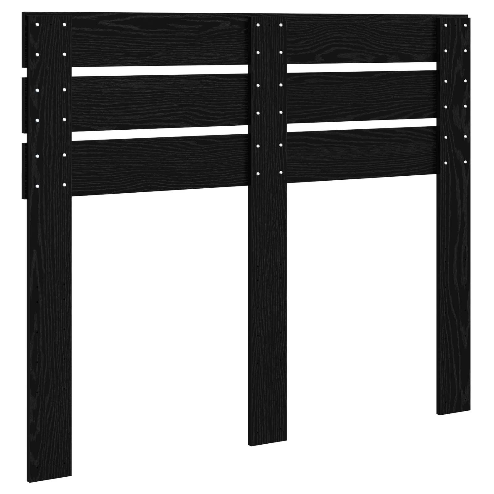 vidaXL Headboard Black Oak Engineered wood 6