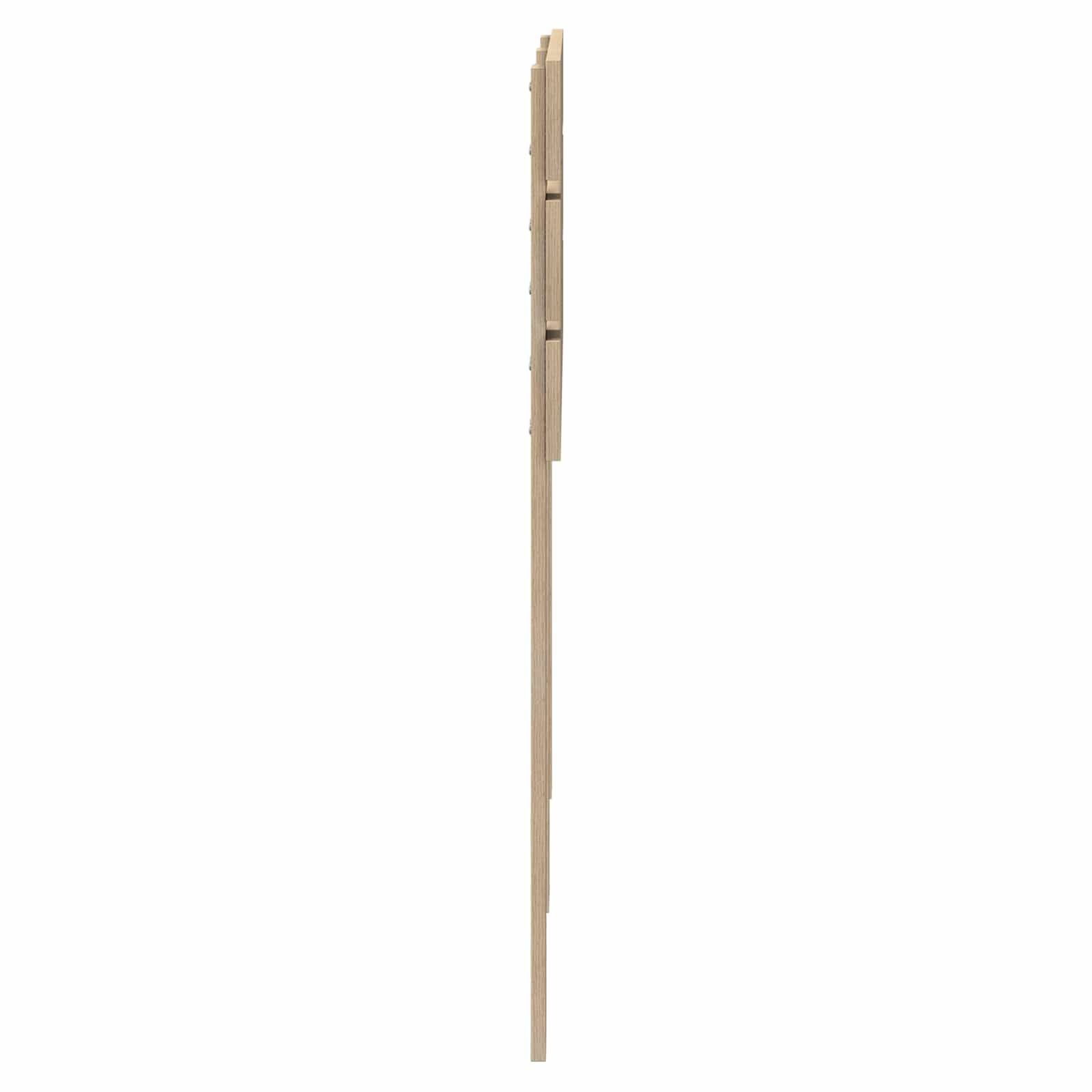vidaXL Headboard Sonoma Oak Engineered wood 4