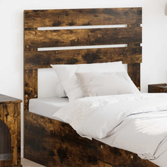 vidaXL Headboard Smoked Oak Engineered wood 1