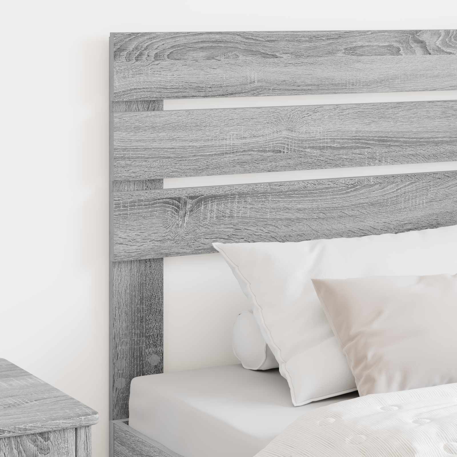 vidaXL Headboard Grey Sonoma Engineered wood 3