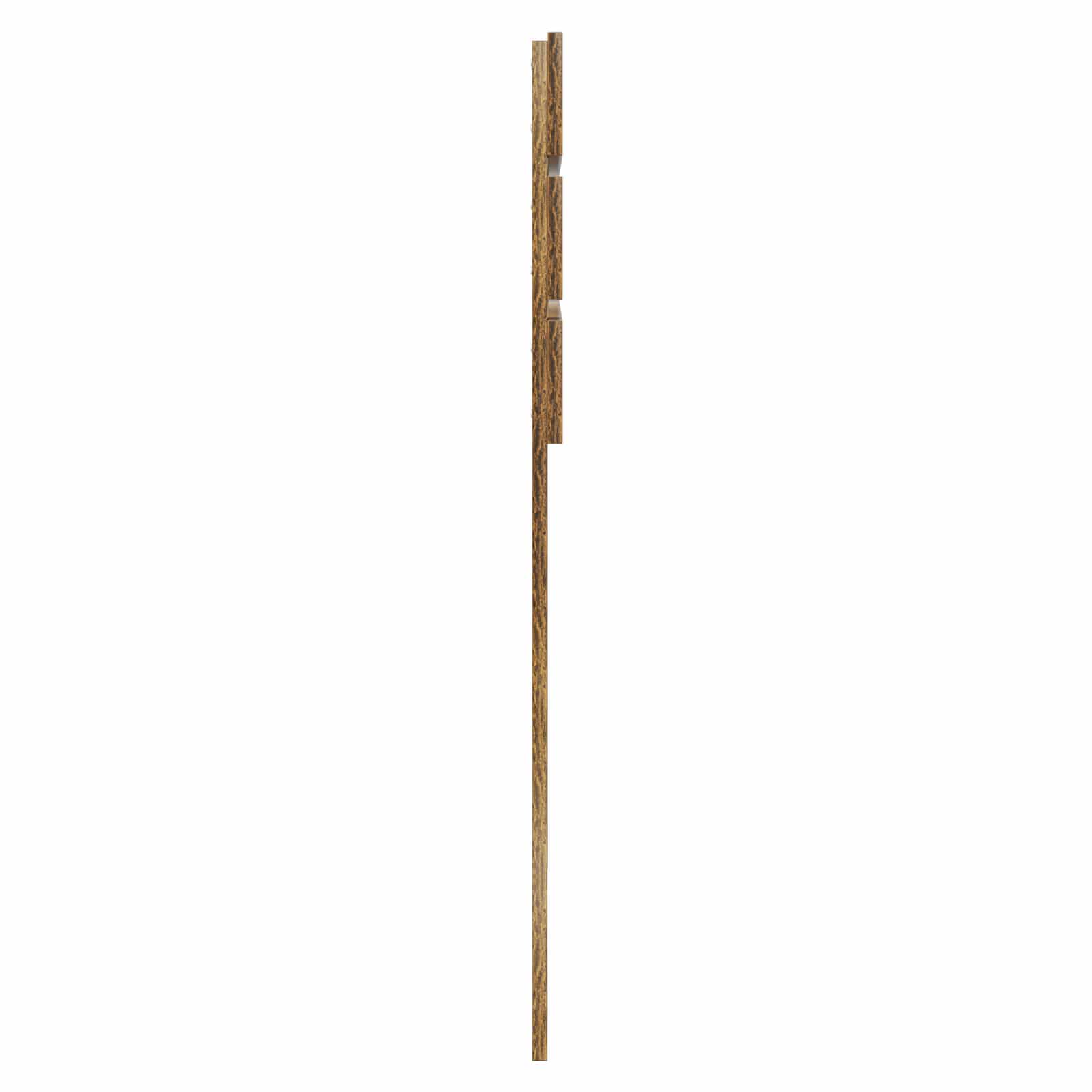 vidaXL Headboard Smoked Oak Engineered wood 5
