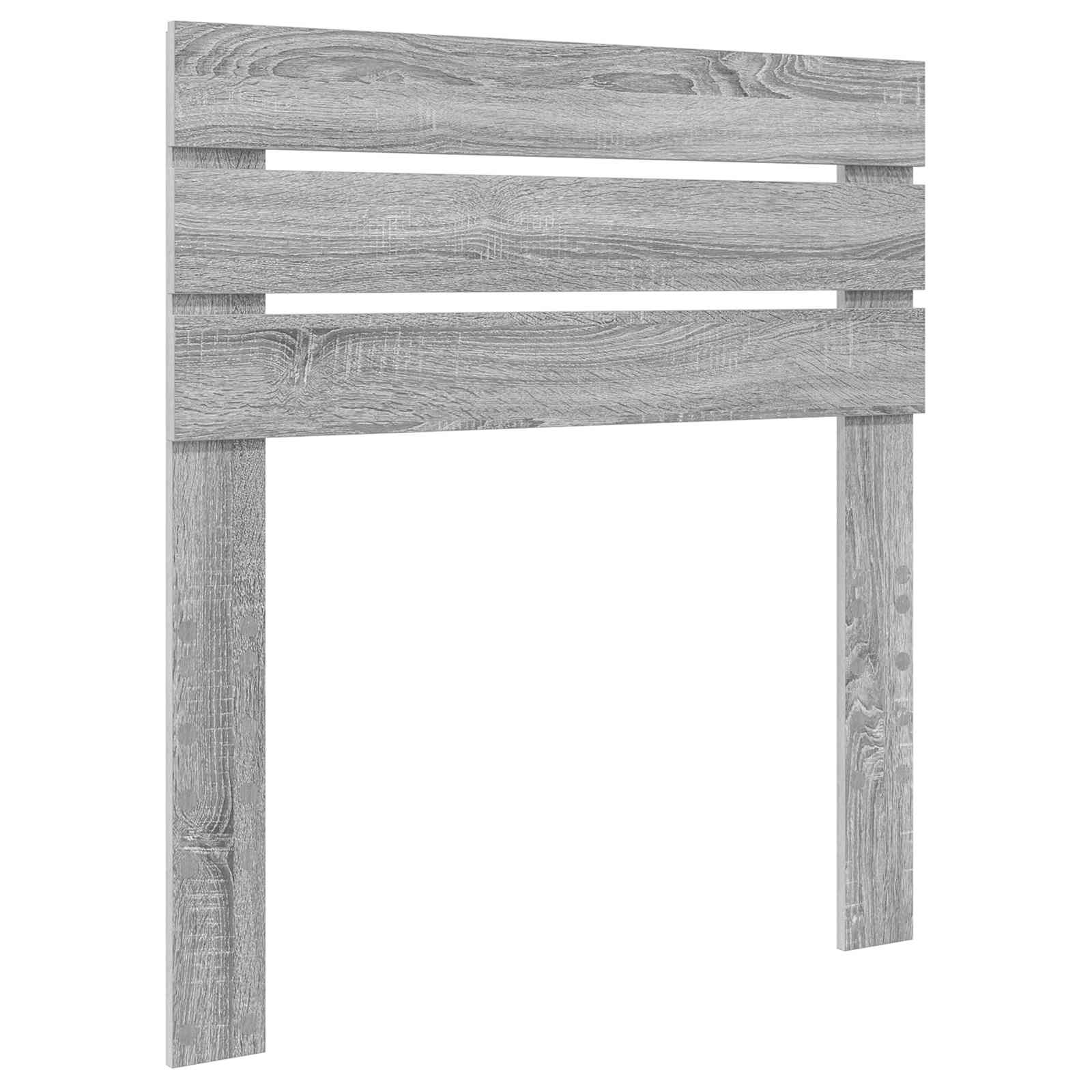 vidaXL Headboard Grey Sonoma Engineered wood 2