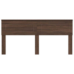 vidaXL Headboard Brown Oak Engineered wood 4