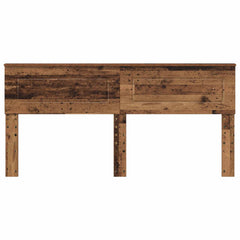 vidaXL Headboard Old Wood Engineered wood 4