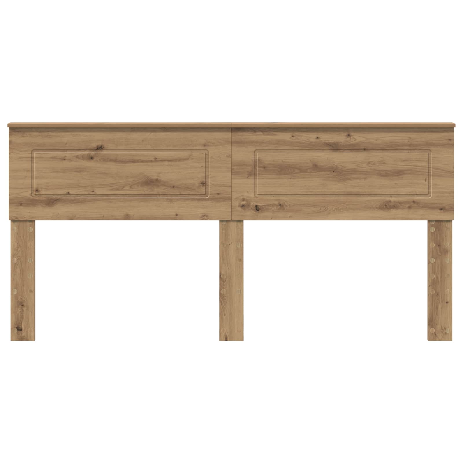vidaXL Headboard Artisan Oak Engineered wood 4