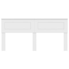 vidaXL Headboard White Engineered wood 4
