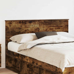 vidaXL Headboard Smoked Oak Engineered wood 1