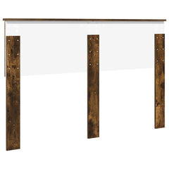 vidaXL Headboard Smoked Oak Engineered wood 6