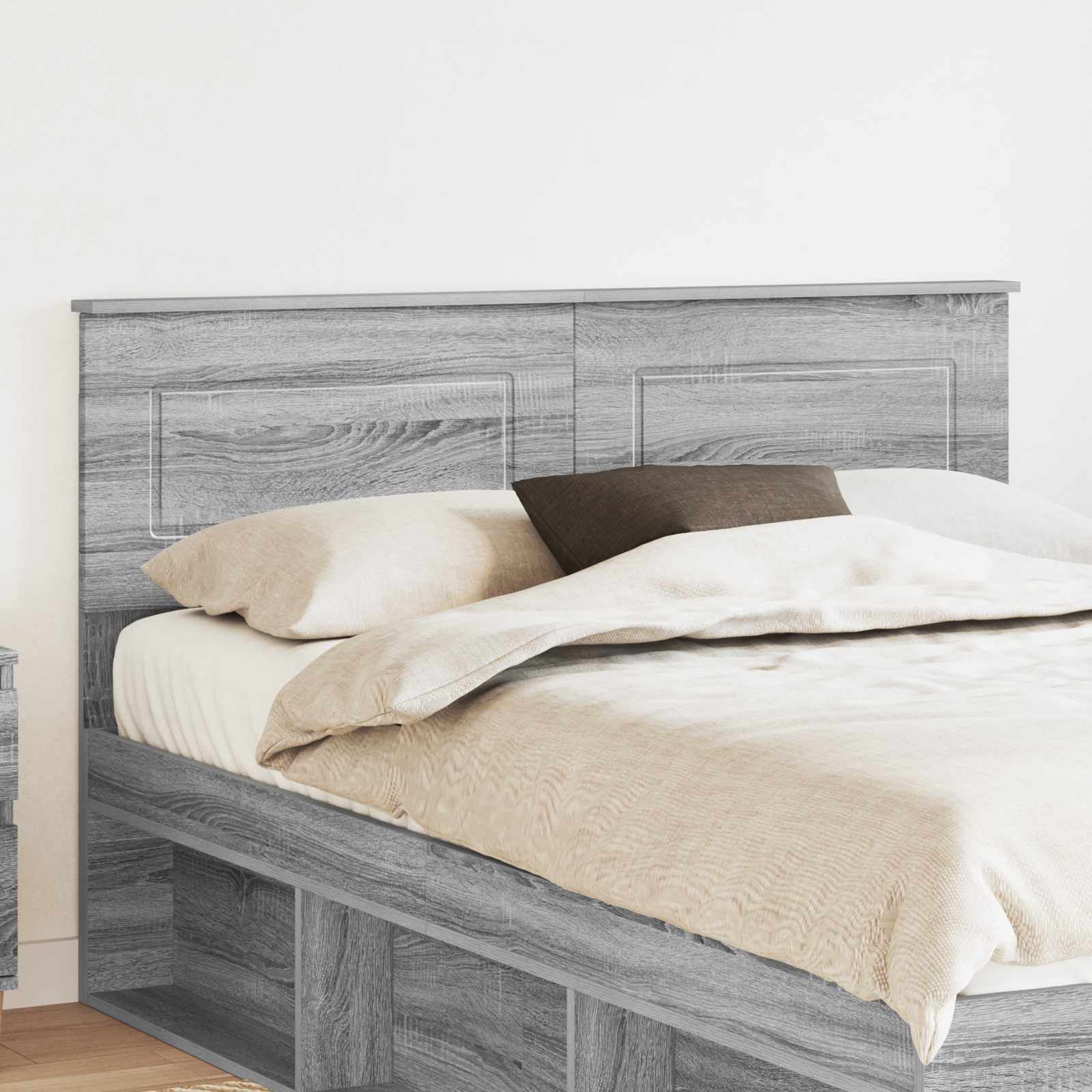 vidaXL Headboard Grey Sonoma Engineered wood 1