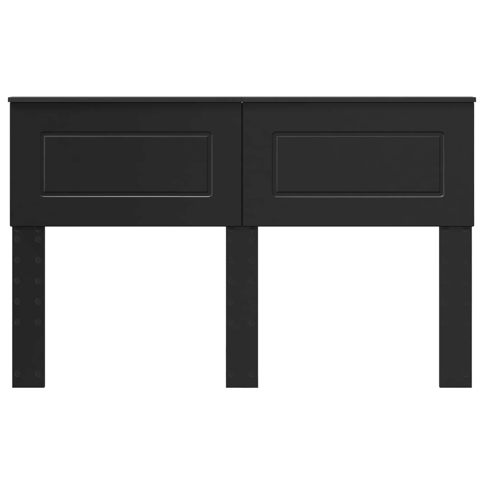 vidaXL Headboard Black Oak Engineered wood 4
