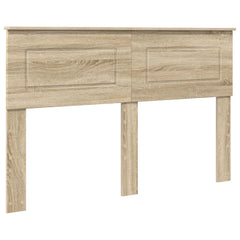 vidaXL Headboard Sonoma Oak Engineered wood 2