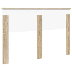 vidaXL Headboard Sonoma Oak Engineered wood 6