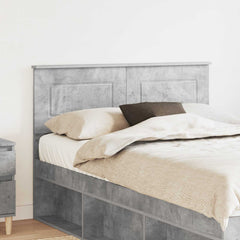 vidaXL Headboard Engineered wood Concrete grey