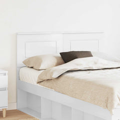 vidaXL Headboard White Engineered wood 1