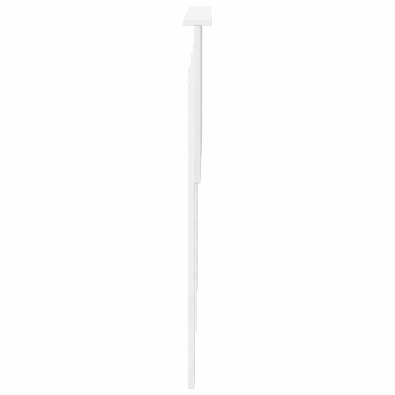 vidaXL Headboard White Engineered wood 5
