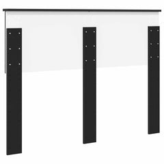 vidaXL Headboard Black Oak Engineered wood 6