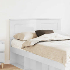 vidaXL Headboard Gloss White Engineered wood High gloss white