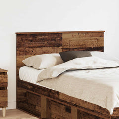 vidaXL Headboard Engineered wood Old wood