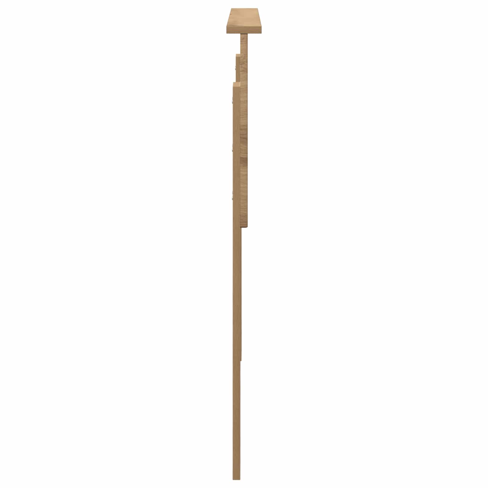 vidaXL Headboard Artisan Oak Engineered wood 5