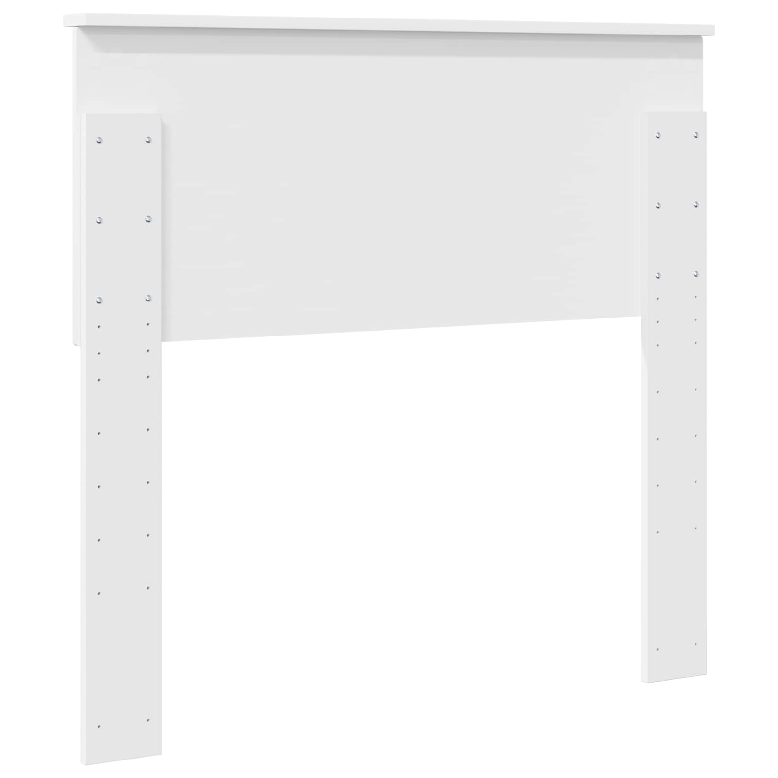 vidaXL Headboard White Engineered wood 6