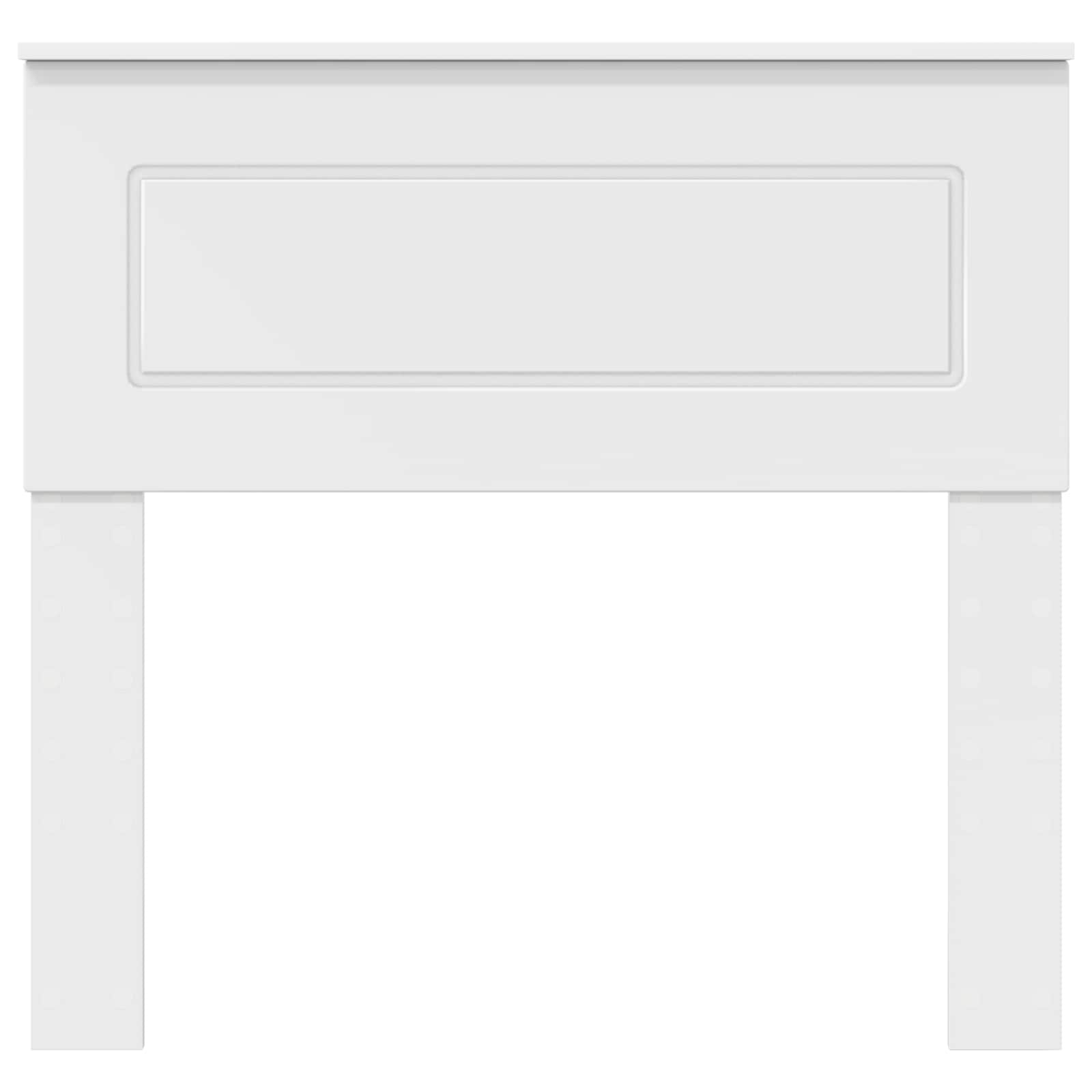 vidaXL Headboard White Engineered wood 4