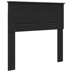 vidaXL Headboard Black Oak Engineered wood 2