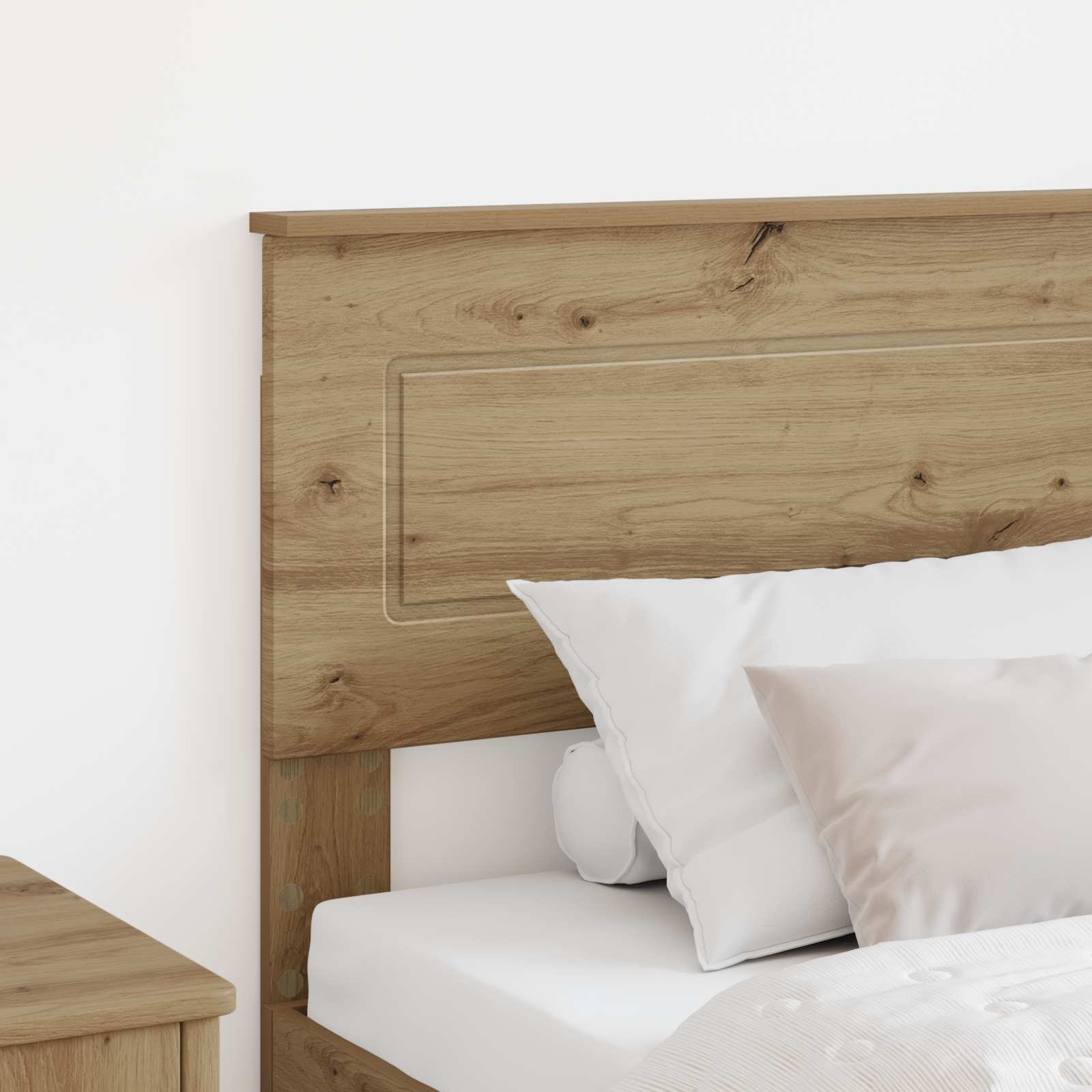 vidaXL Headboard Artisan Oak Engineered wood 3