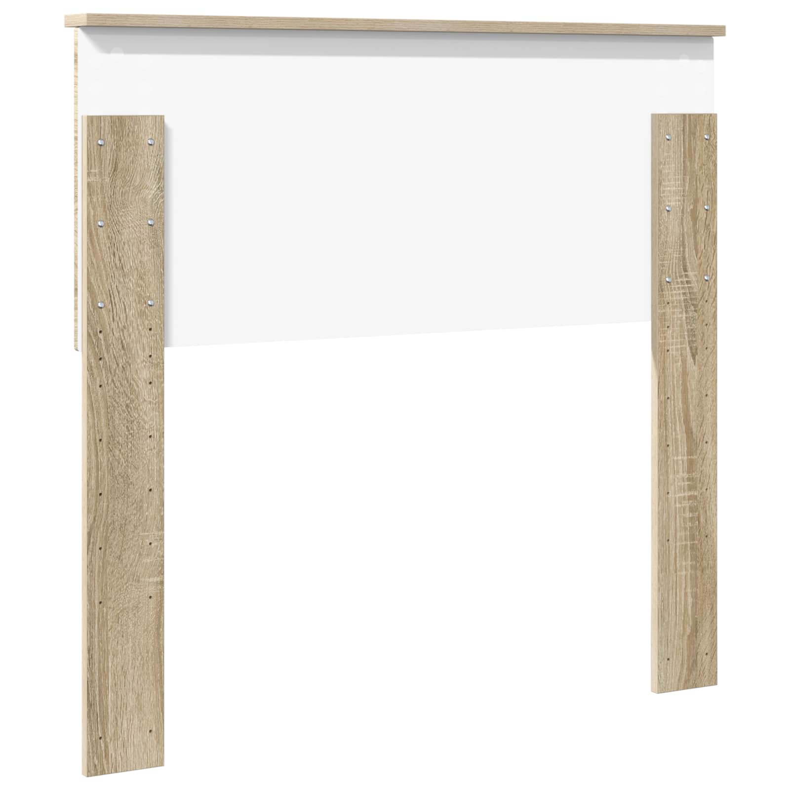 vidaXL Headboard Sonoma Oak Engineered wood 6