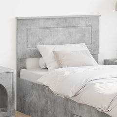 vidaXL Headboard Concrete Grey Engineered wood 1